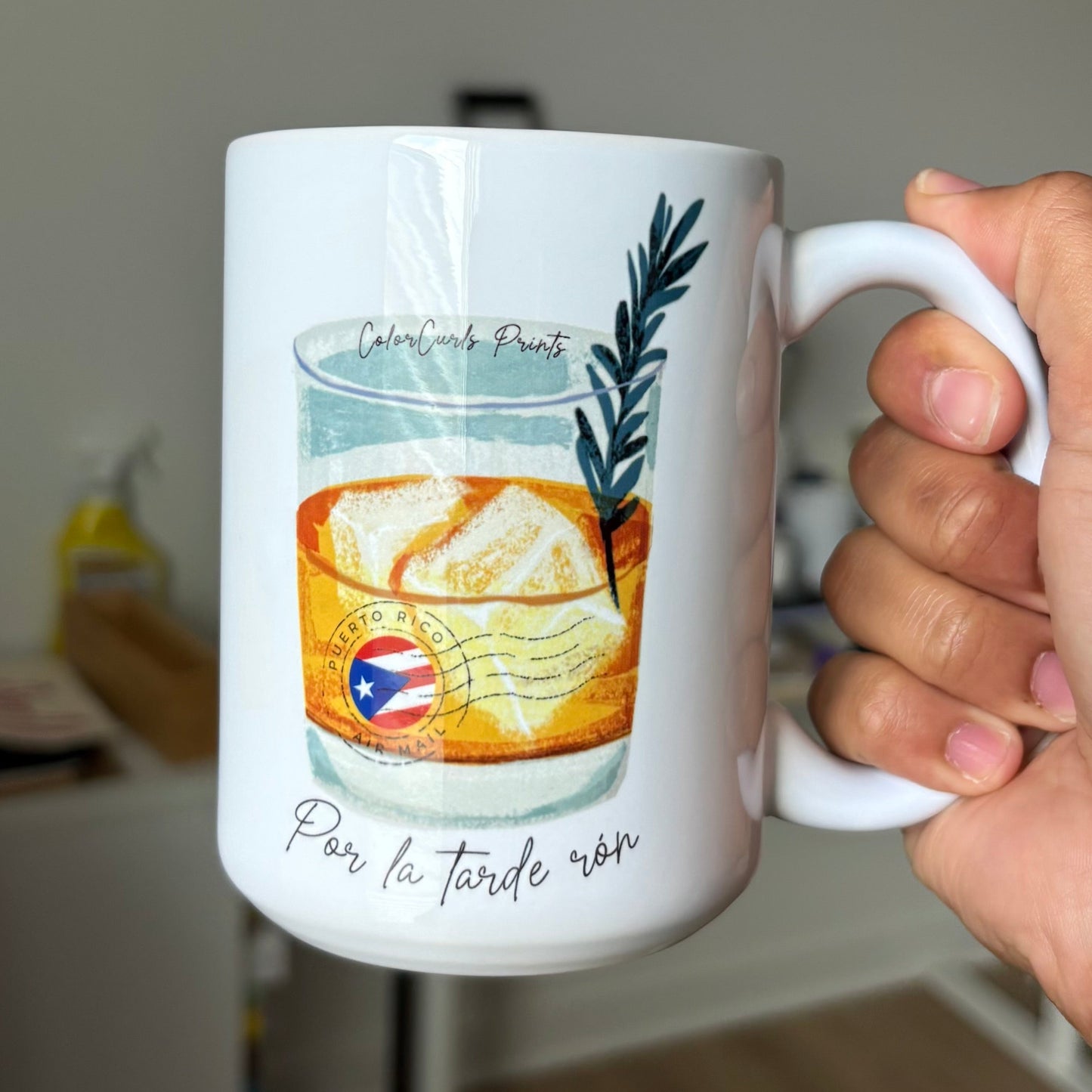 "Por la mañana café" PR Mug