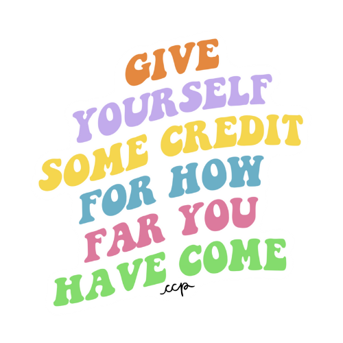 Give Yourself Some Credit Sticker