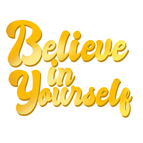 Believe in Yourself Sticker