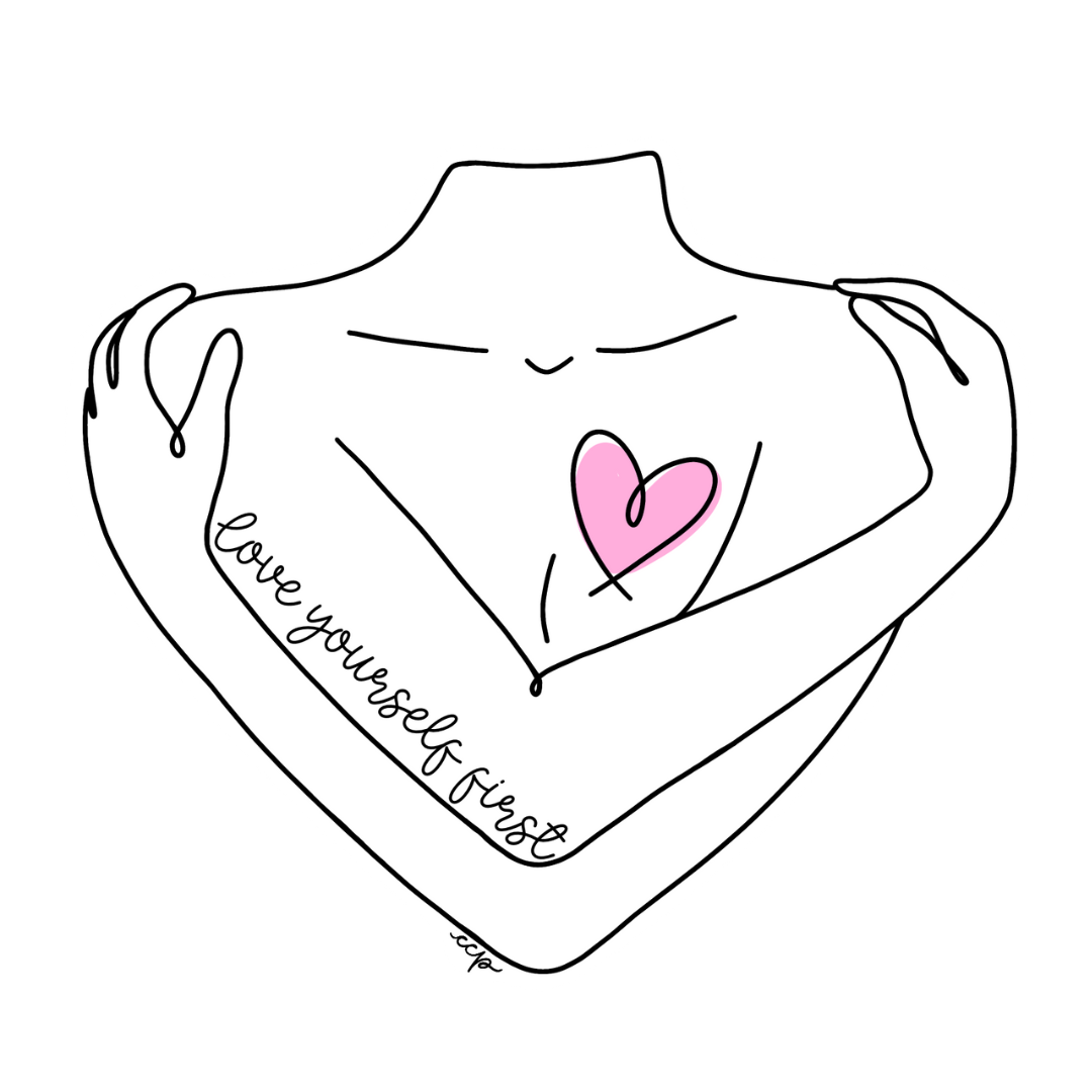 Love Yourself First Sticker