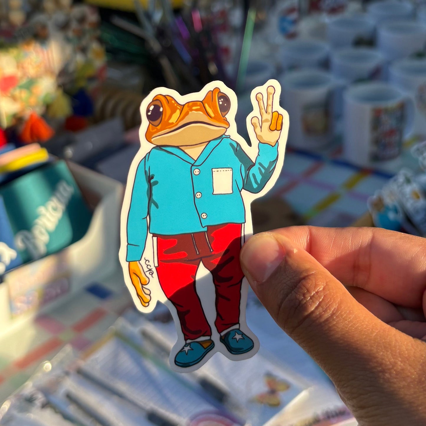 El Sapo Concho PR Sticker