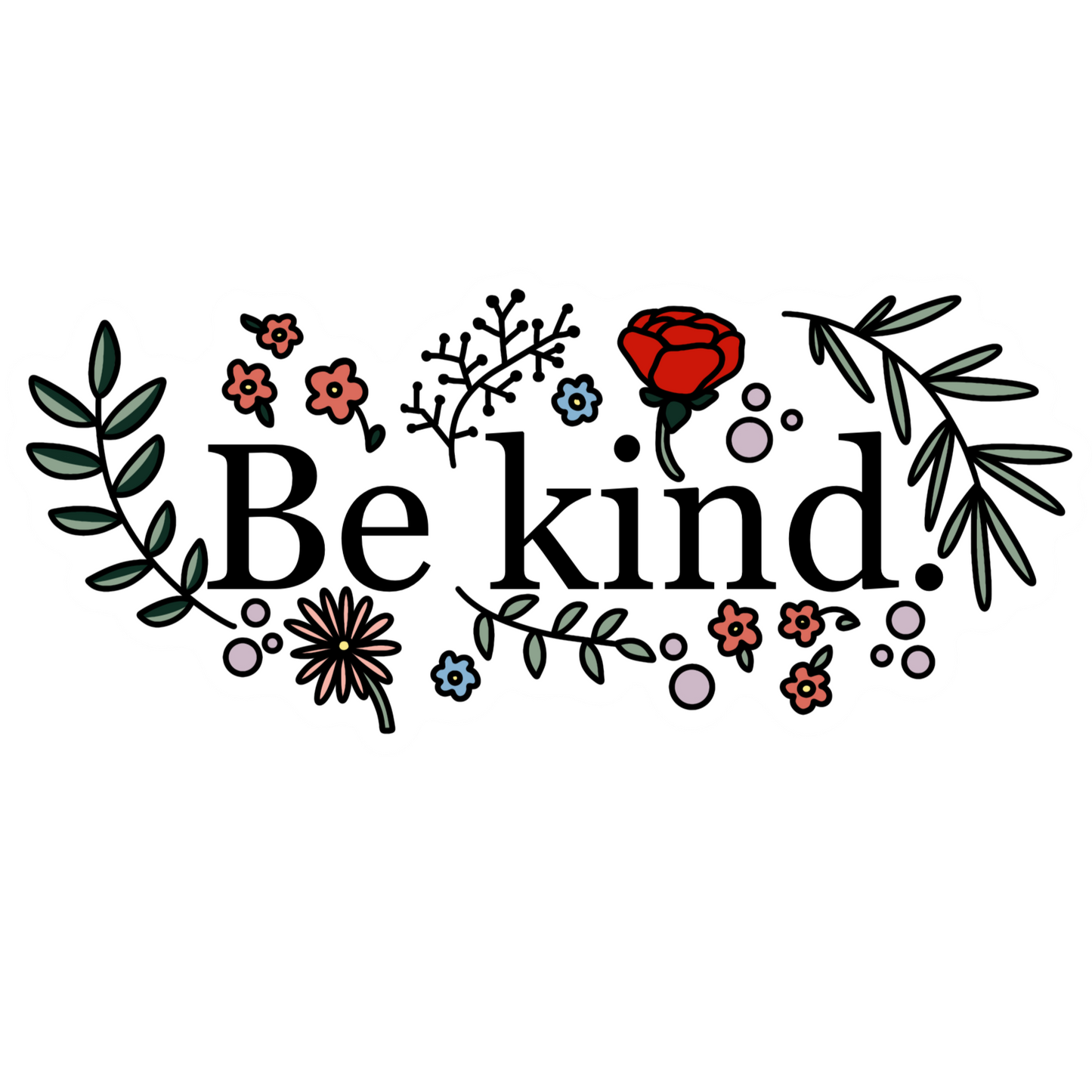 Be kind sticker