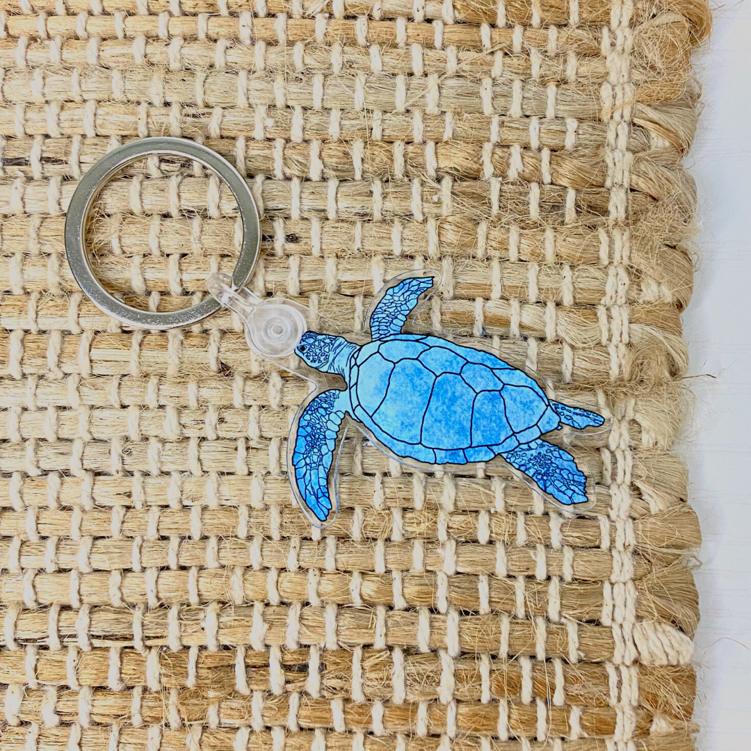 Sea Turtle Acrylic Keychain