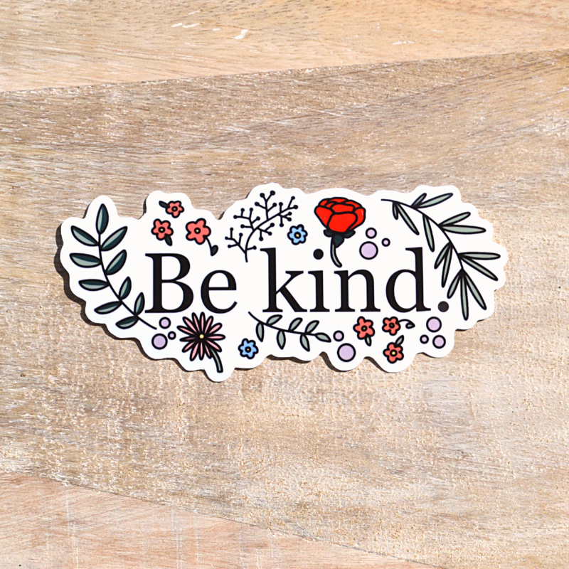 Be kind sticker