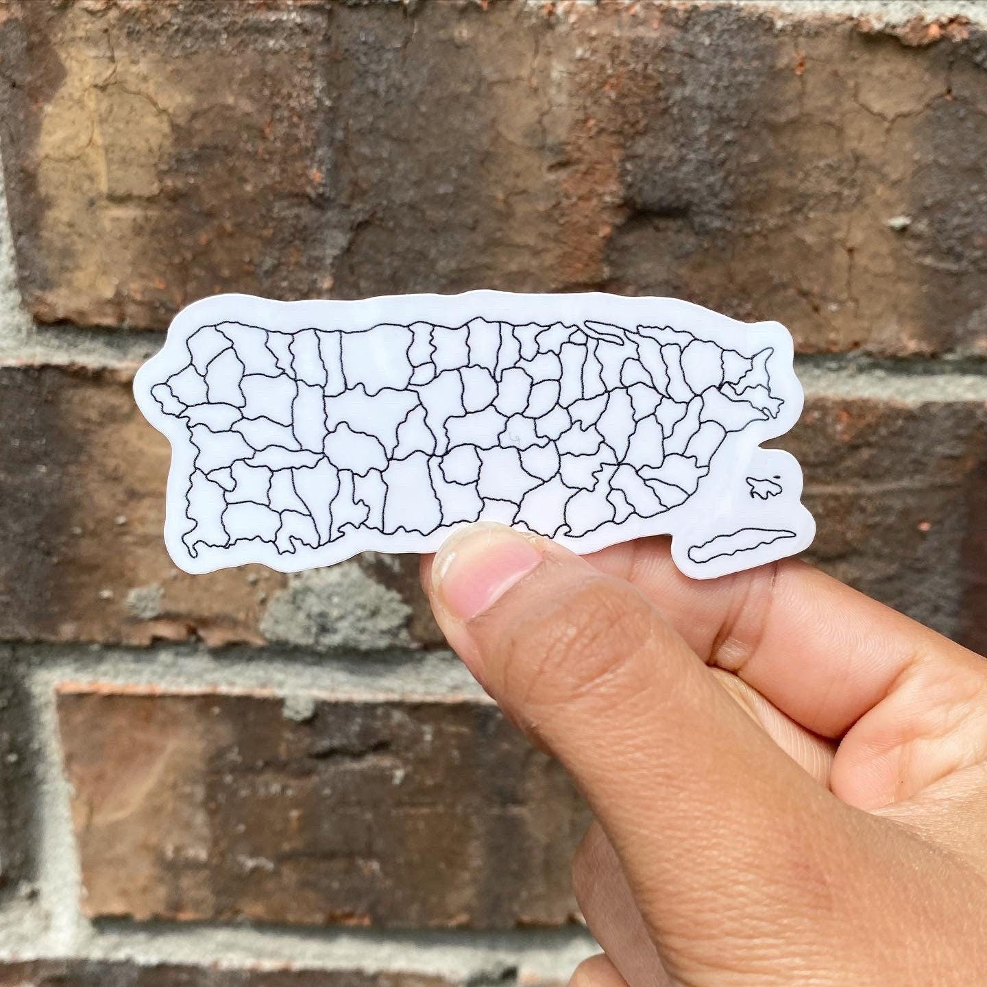 Puerto Rico 6pk sticker