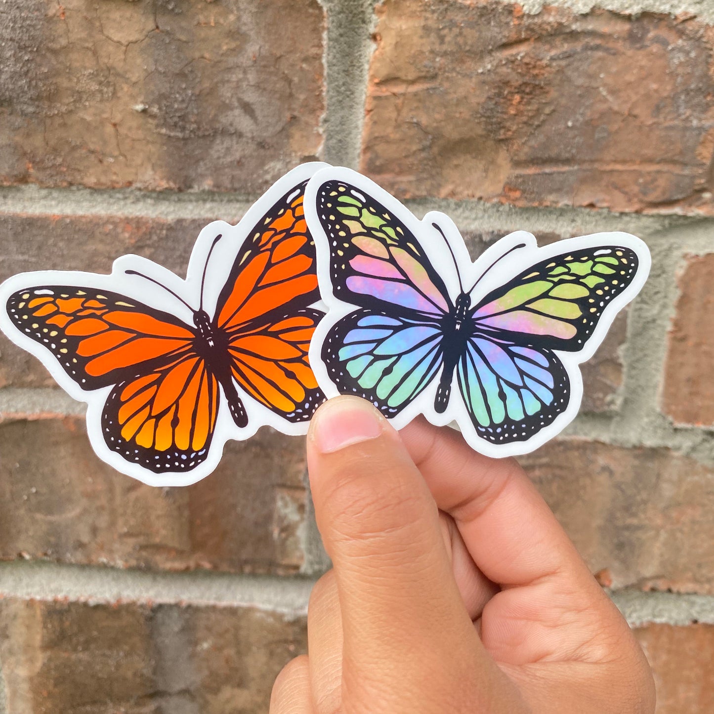 Butterfly sticker