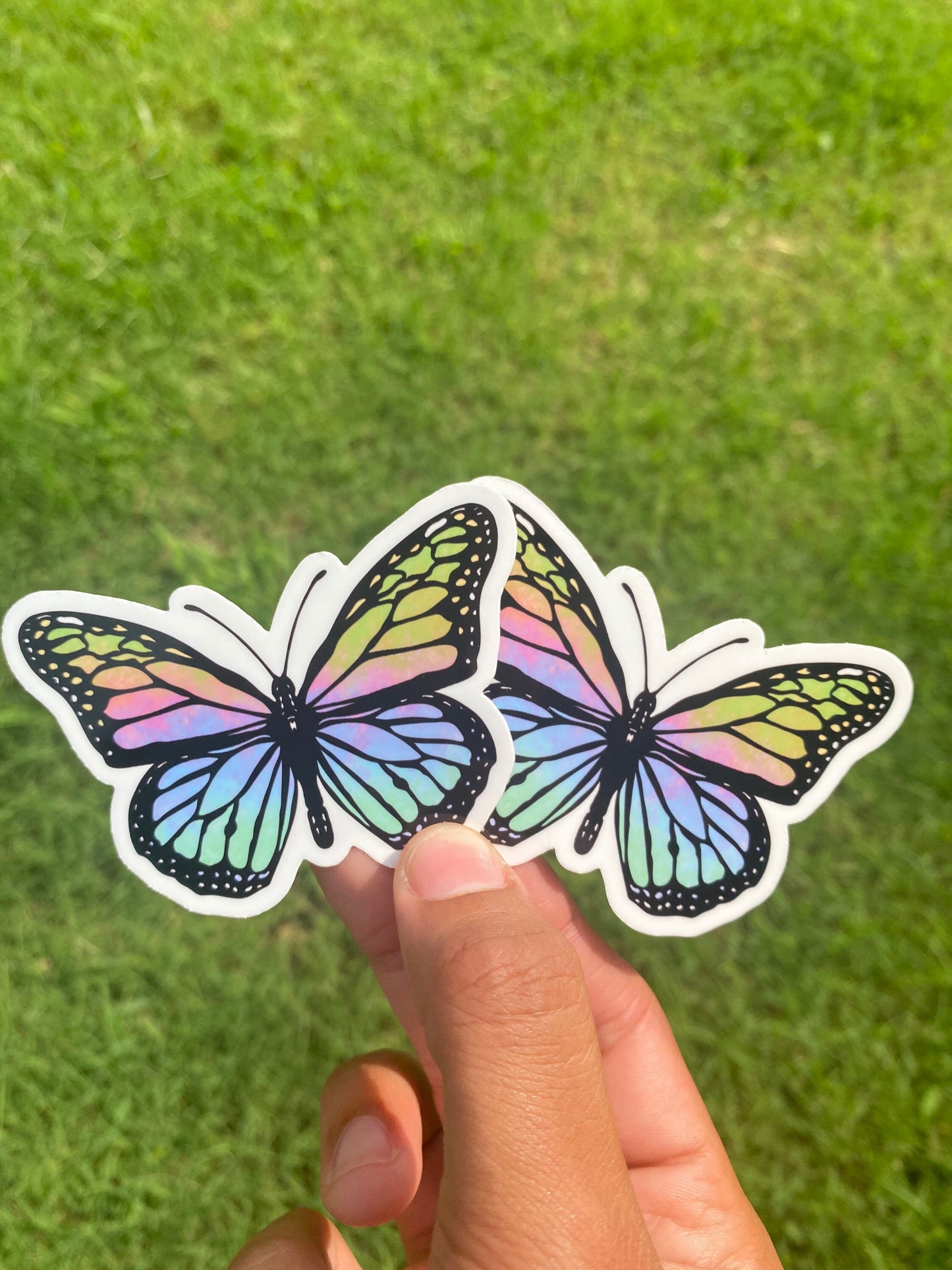 Butterfly sticker