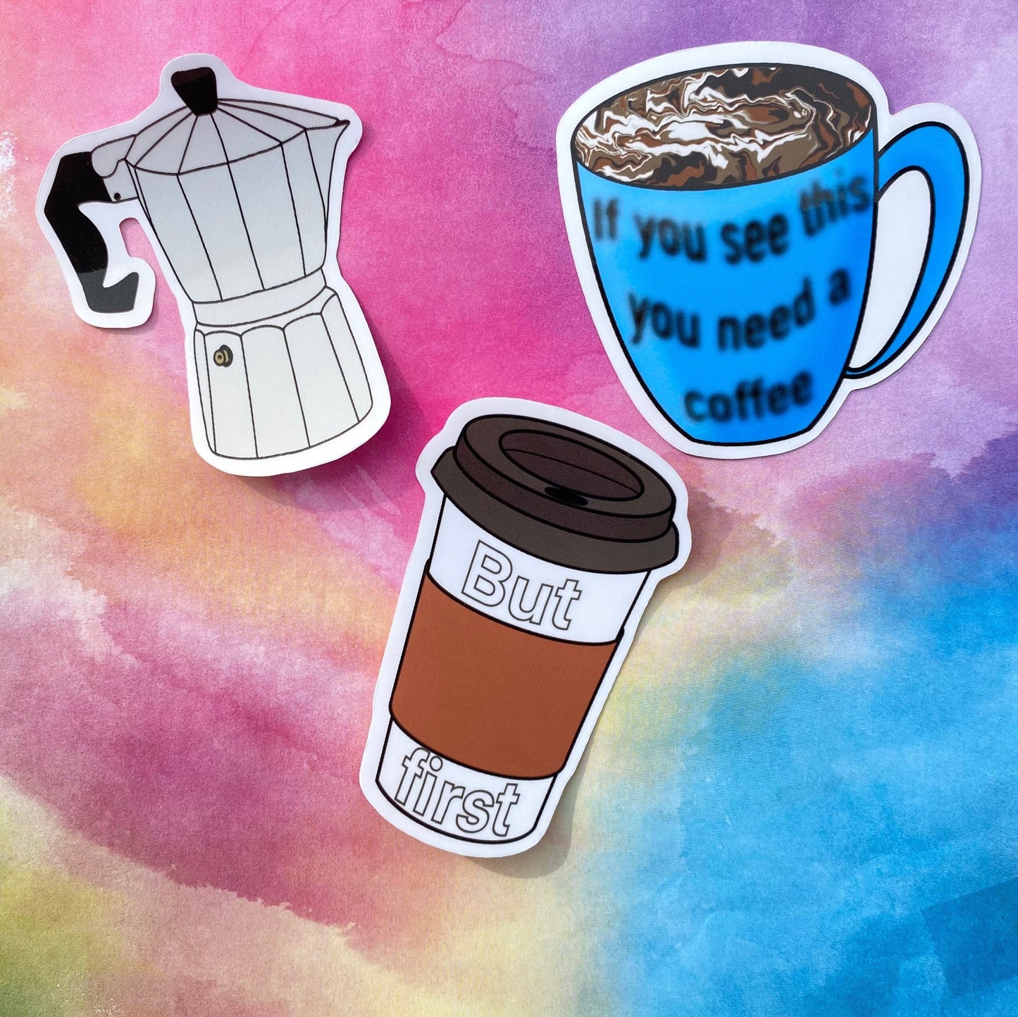 If you see this you need a coffee Sticker