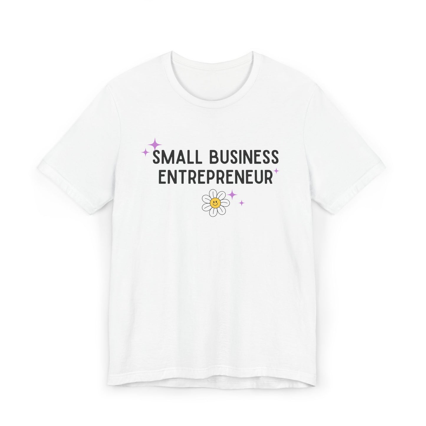 Camiseta de jersey para emprendedores de pequeñas empresas 