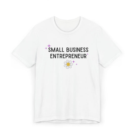 Camiseta de jersey para emprendedores de pequeñas empresas 