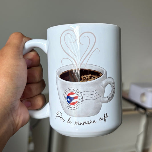 "Por la mañana café" PR Mug