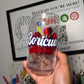 Boricua Can Glass