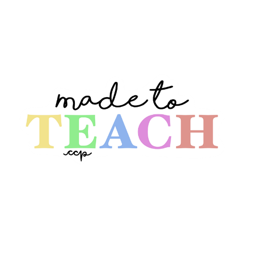 Made to Teach Sticker