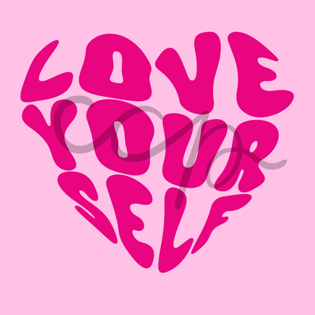 Love Your Self Can Glass