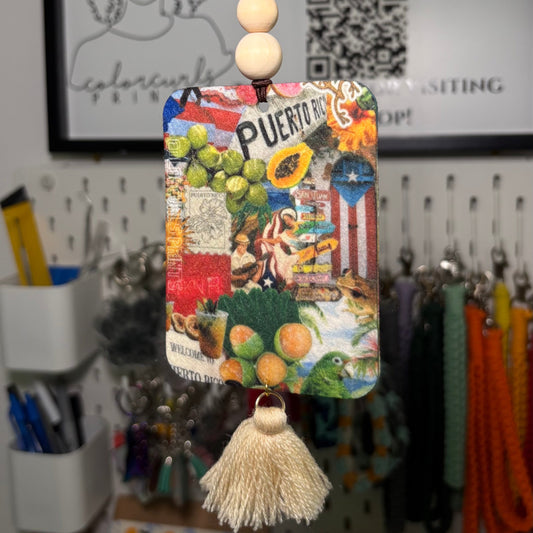 Puerto Rico Car Air Freshener
