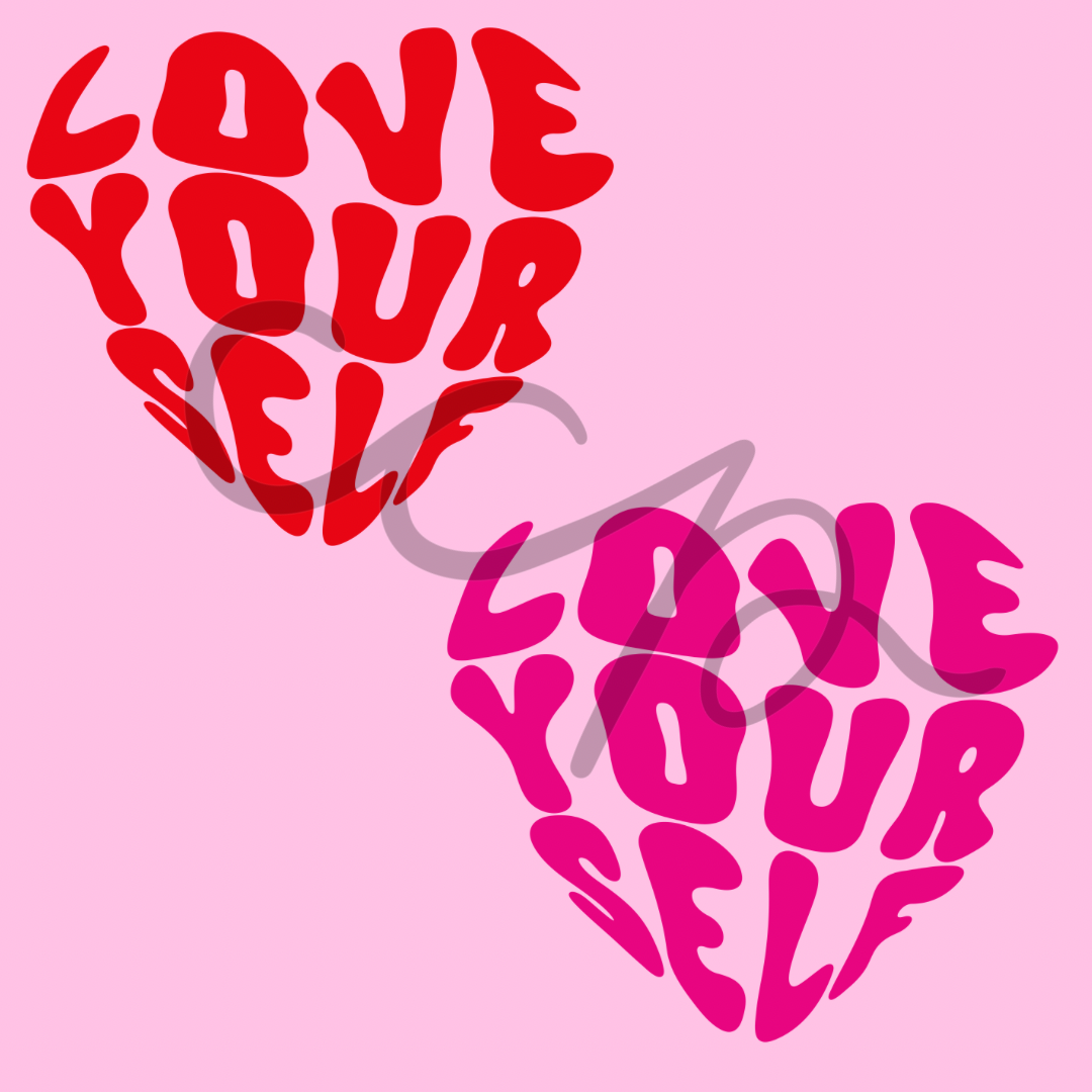 Love Your Self Can Glass