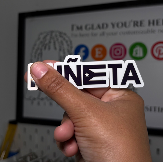 P**eta Sticker