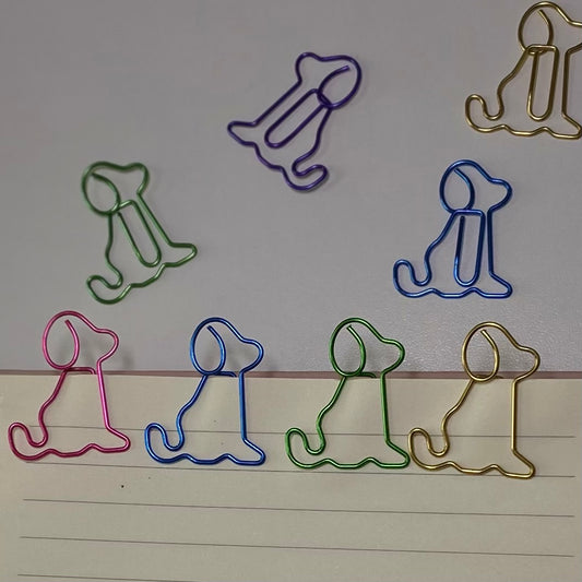 Doggies Paper Clips 6pack