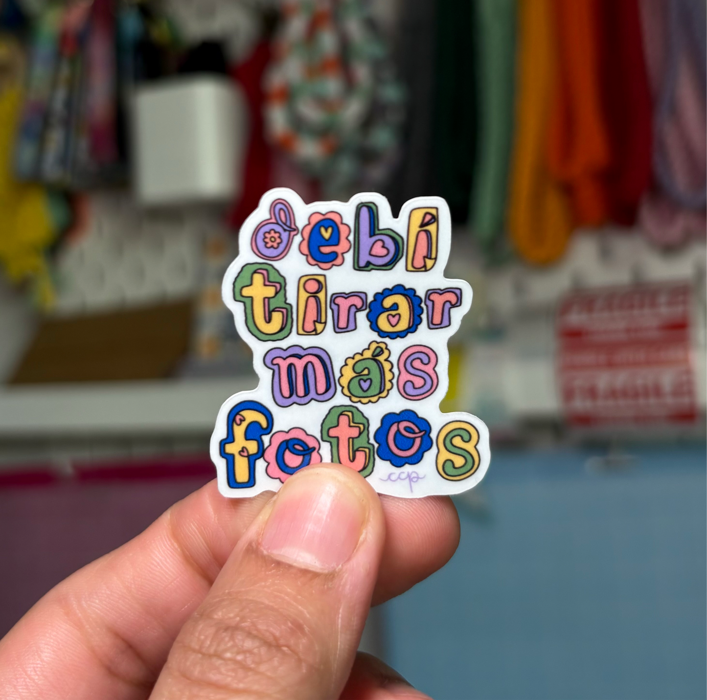 Debí Tirar Más Fotos Sticker