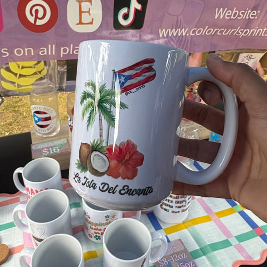 La Isla Del Encanto PR Mug