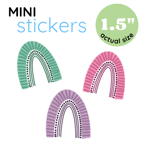 Mini Rainbows Sticker