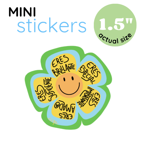 Mini Eres Brillante Sticker