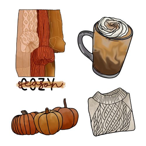 Fall Season Stickers