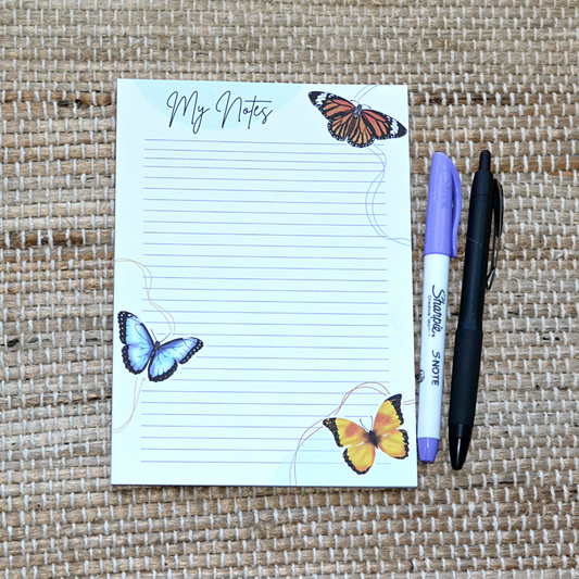 Butterflies Notepad