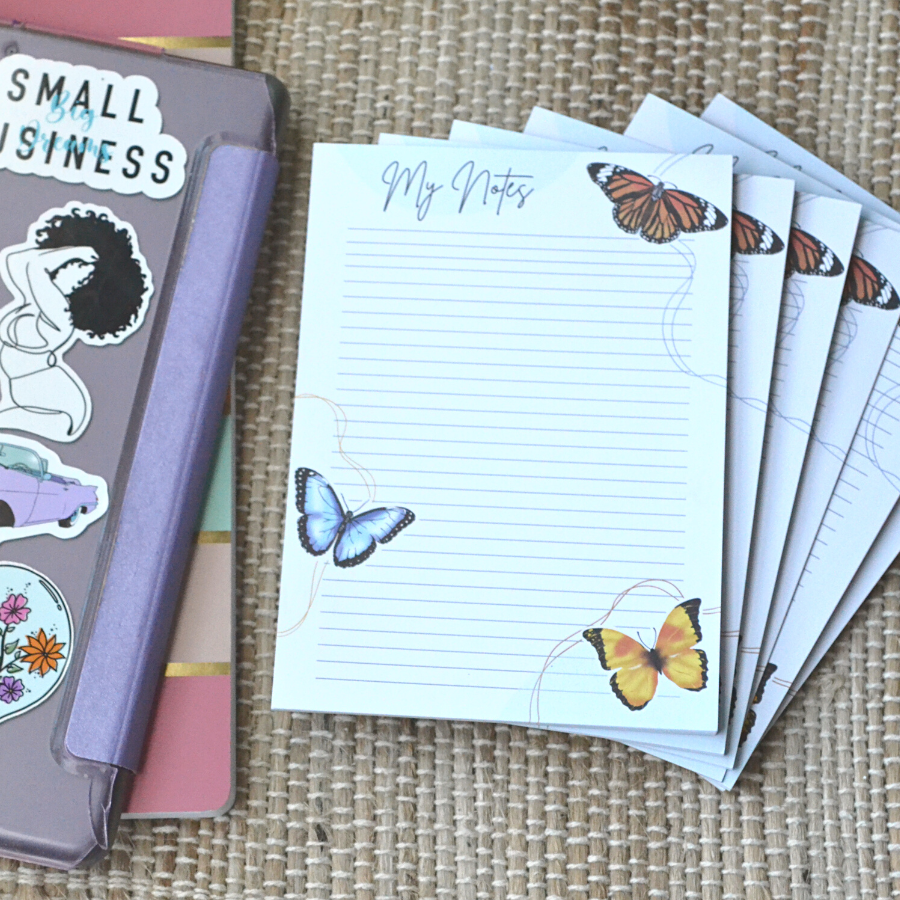 Butterflies Notepad