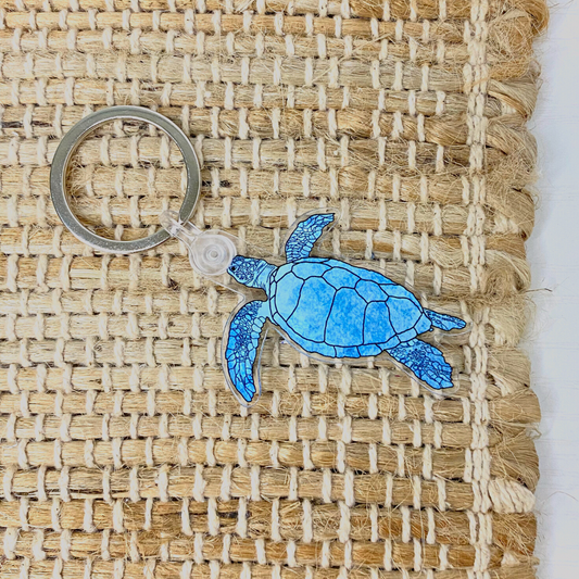 Sea Turtle Acrylic Keychain