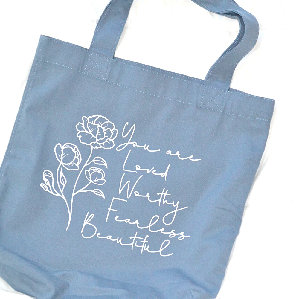 "You are Loved" Tote Bag