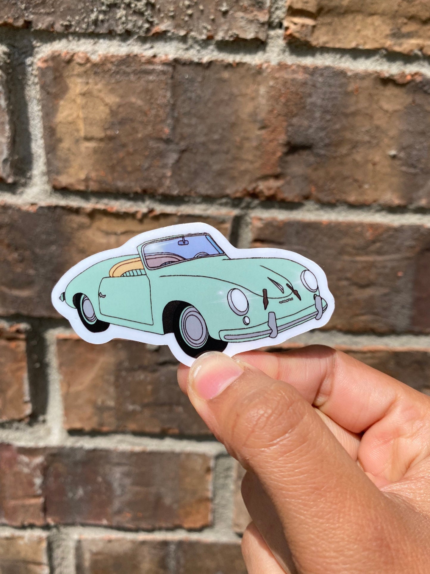 Vintage cars stickers