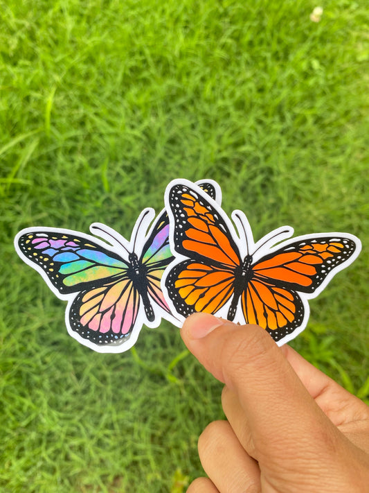 Butterfly sticker