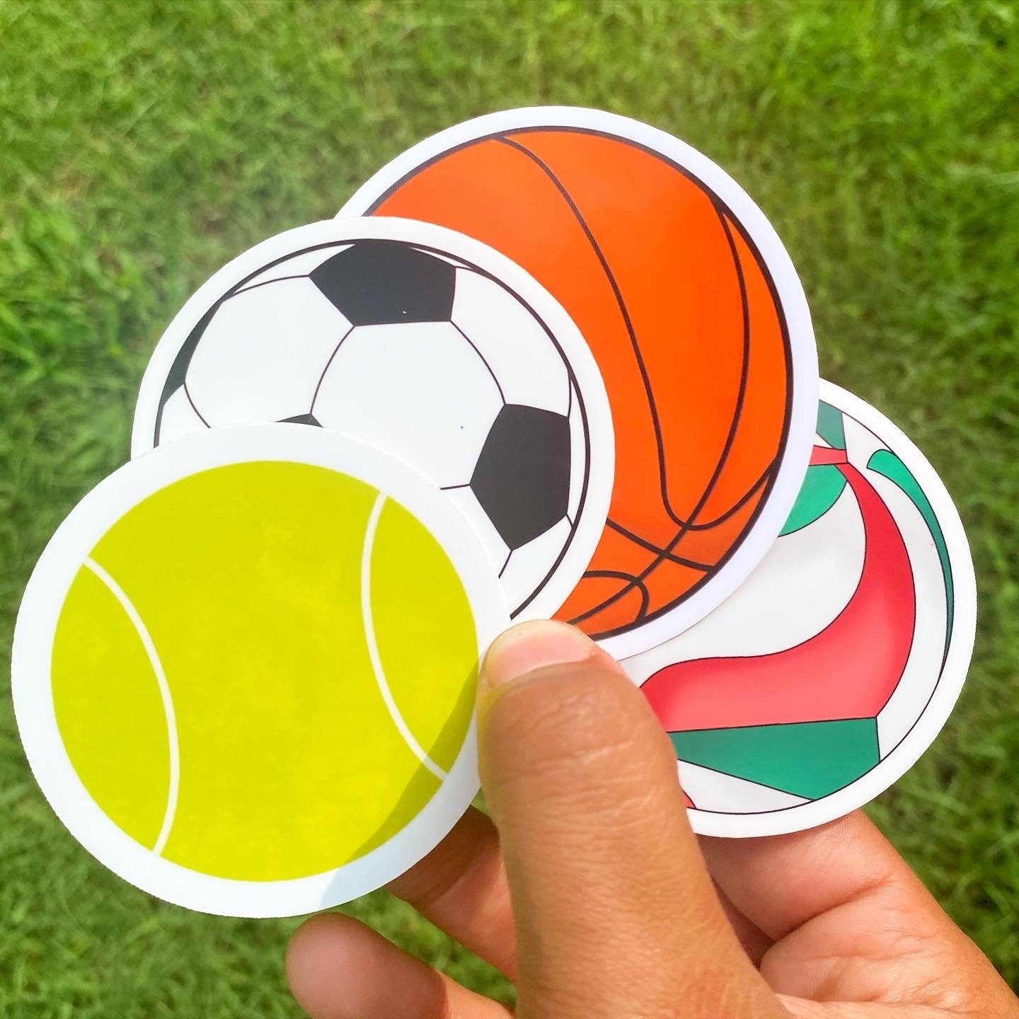 Sports balls stickers