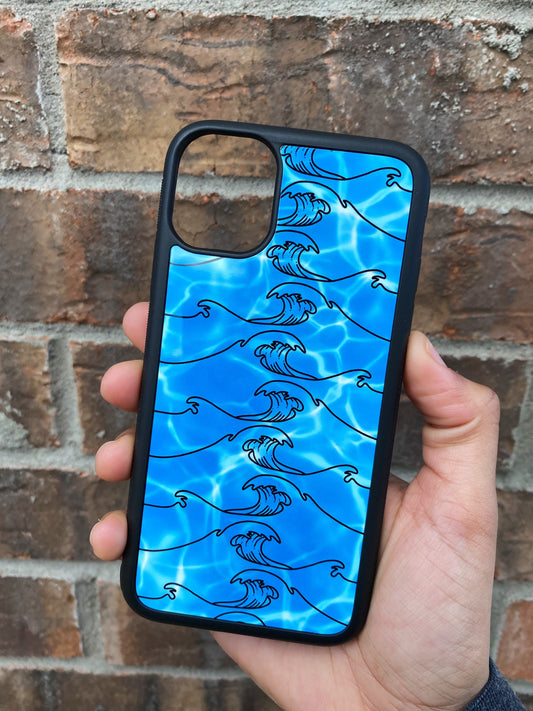 Ocean Waves Case | iPhone Case | Funda de olas | Waves Case | Olas case | ocean case | Blue case