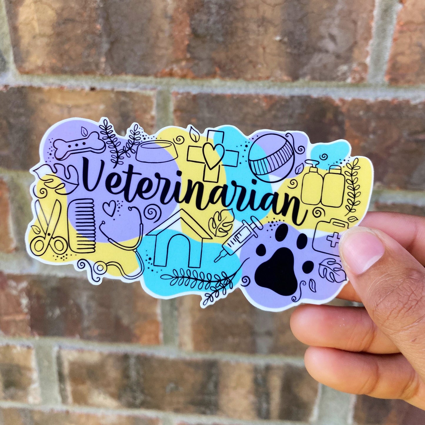 Veterinarian Sticker