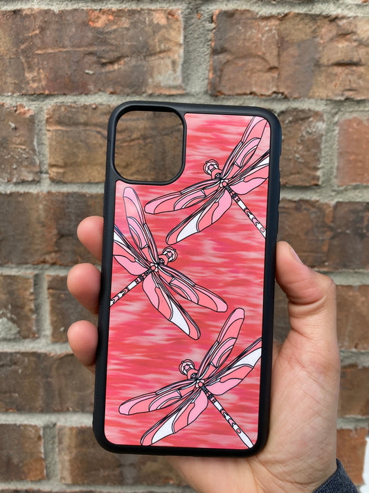 Pink or Blue Dragonfly Case | iPhone Case | Dragonfly cases | Fundas de Libélulas