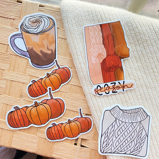 Fall Season Stickers