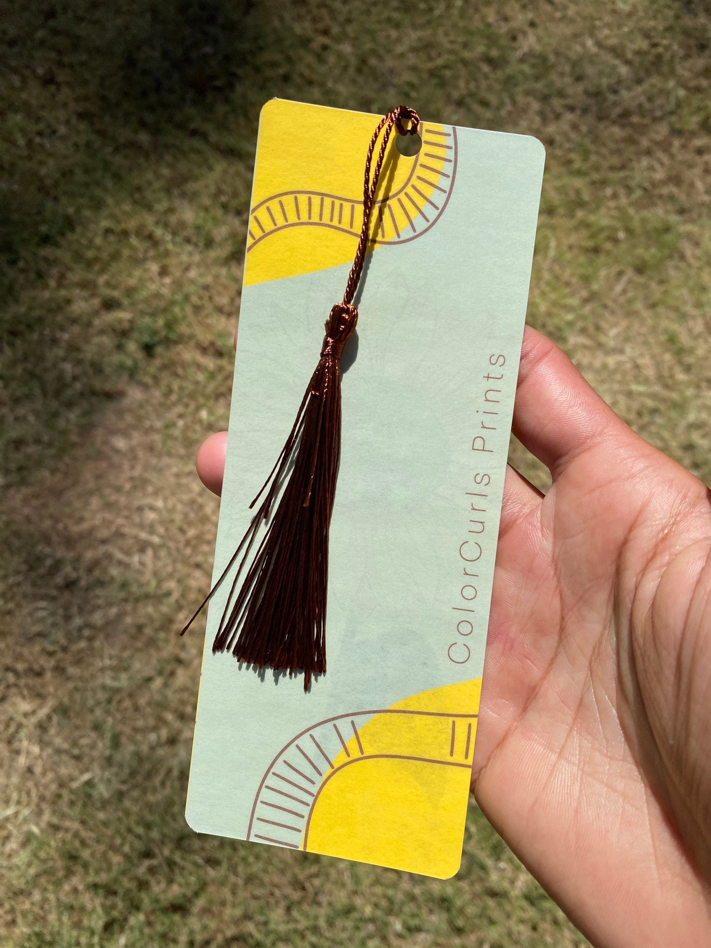 Sunflower bookmark | Marcador de libro de girasol | Bookmarks