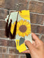 Sunflower bookmark | Marcador de libro de girasol | Bookmarks