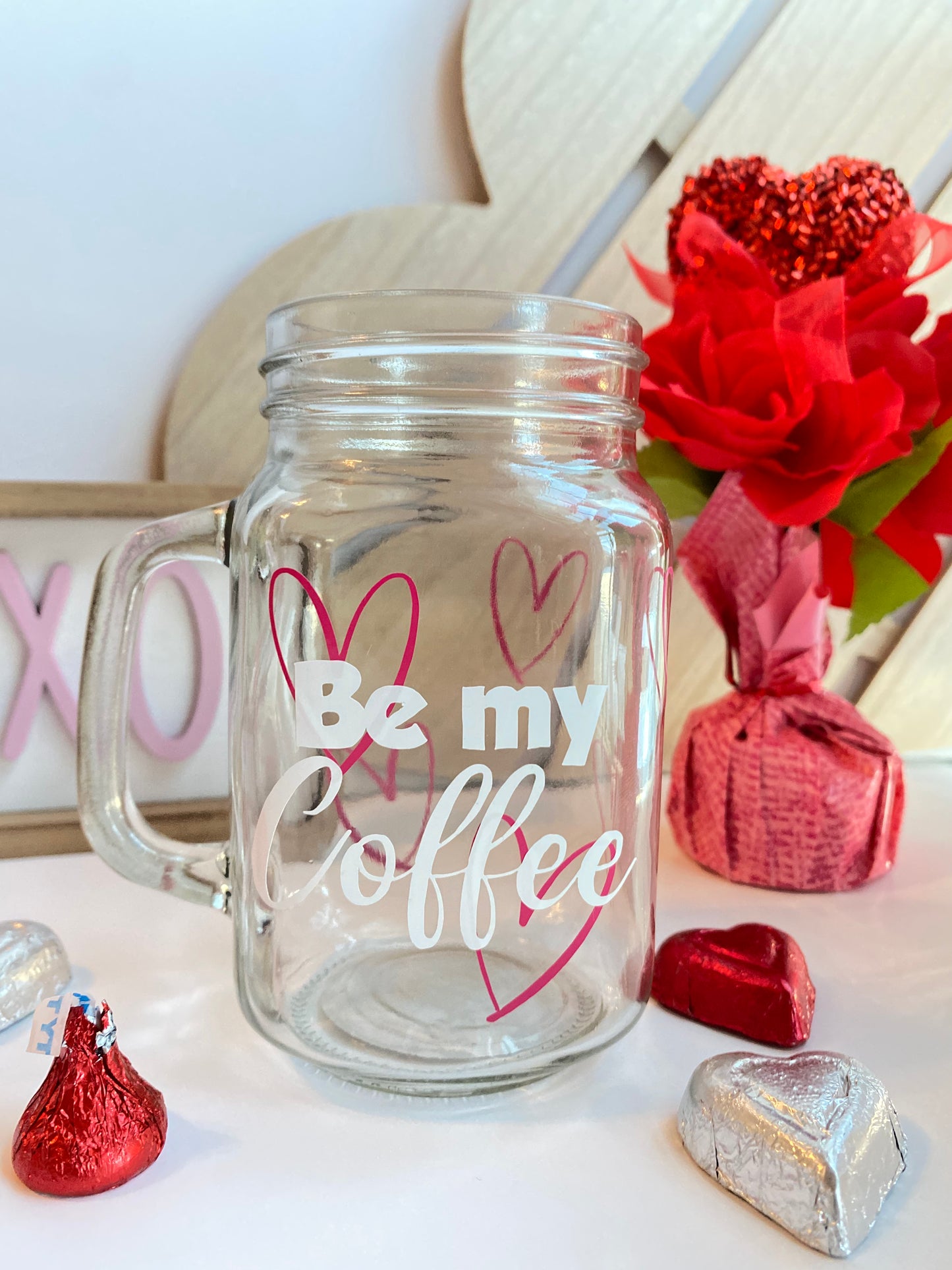 Be My Coffee Glass Mug