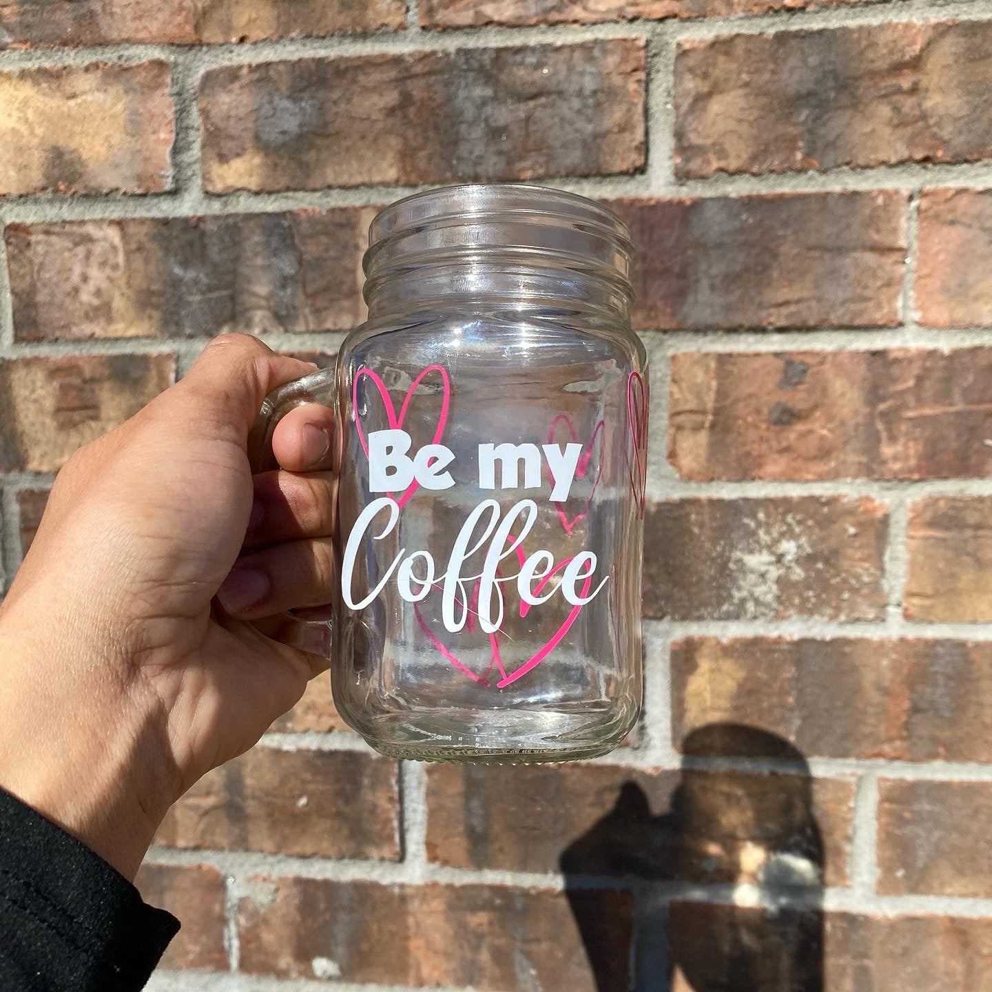 Be My Coffee Glass Mug