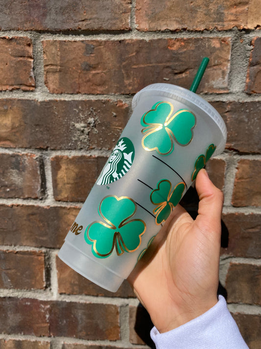 Saint Patrick Starbucks Venti Cup