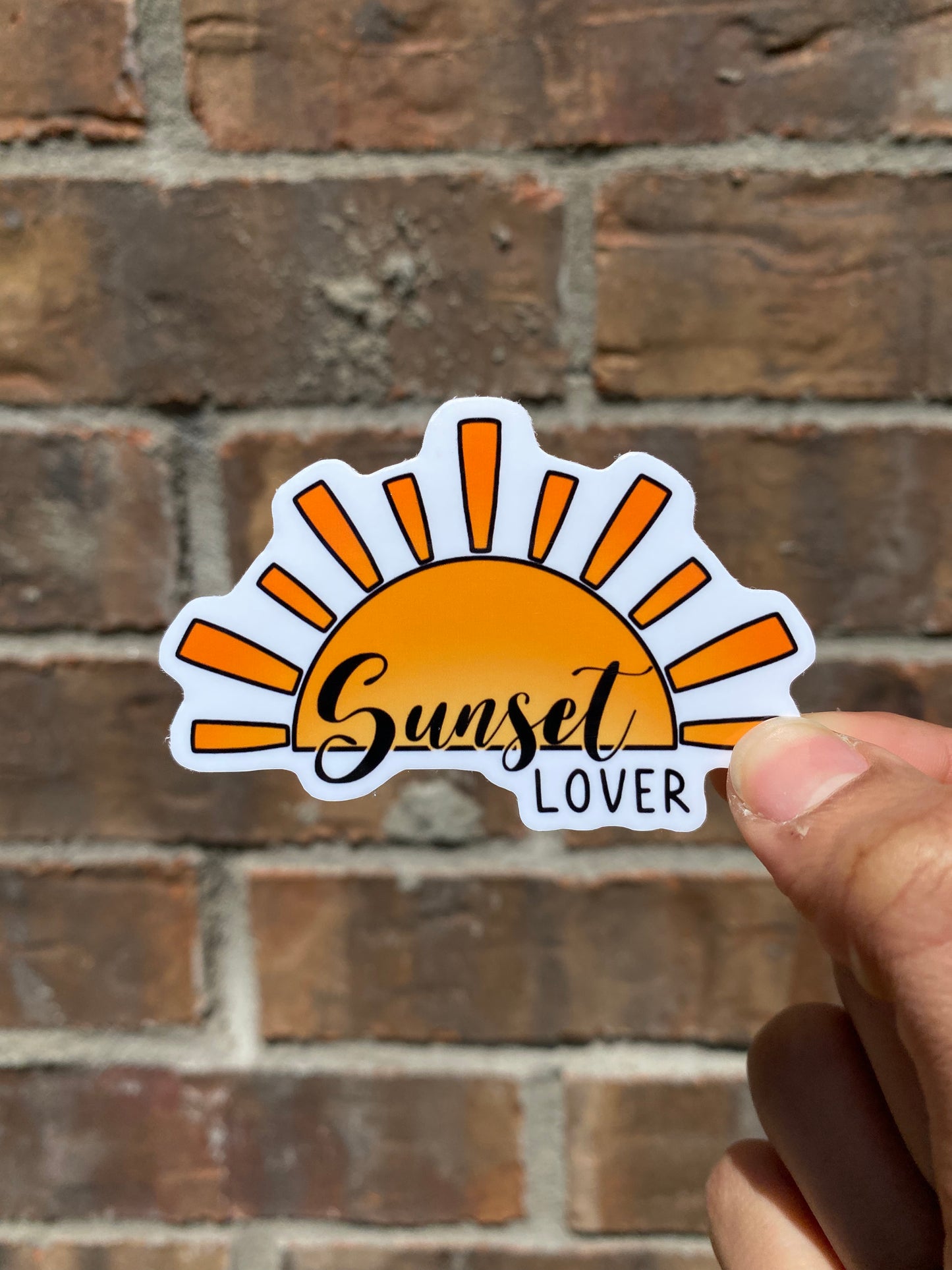 Sunset Lover sticker