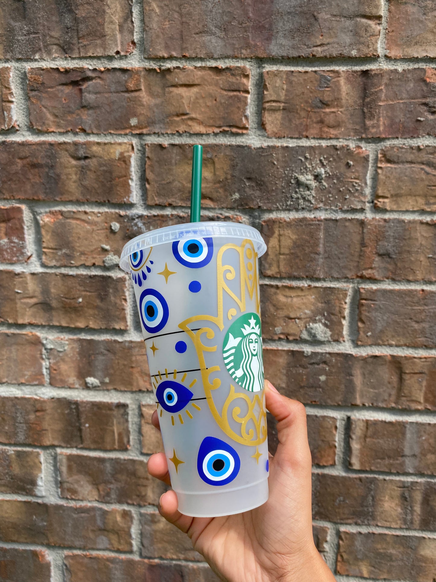 Evil Eye Protection Starbucks Venti Cup